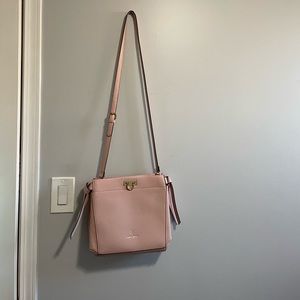 Pink crossbody bag. Very lightly used, like new.